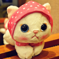 可爱日本猫咪公仔高档毛绒玩具布娃娃创意玩偶挂件生日情人节礼物