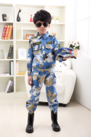 2016新款短袖长袖儿童迷彩套装军装军训童装夏令营套装特种兵表演