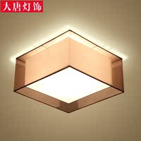 LED新中式客厅灯正方形中国风大气主卧室现代简约风格灯具吸顶灯