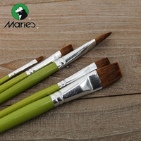 Marie's/马利 平头水粉笔 单支 水粉画笔 狼毫 笔刷 丙烯水彩美术