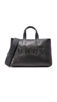 17夏季美代~DKNY 压纹徽标宽肩带纯色手提袋单肩包
