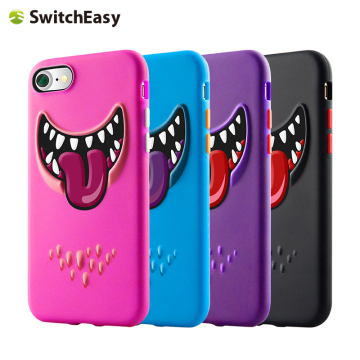 正品switcheasy monster iPhone7/8 plus创意手机壳苹果8保护套