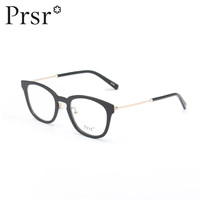 帕莎Prsr光学镜全框眼镜复古板材女士眼镜镜架框架（0元配镜）