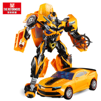 爆款变形玩具金刚4 大黄蜂35cm汽车机器人正版模型男孩儿童礼物
