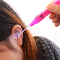 特价 发光耳勺日本手电耳掏夜光挖耳勺带灯挖耳朵 儿童成人皆可用