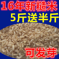 2016新磨糙米东北五常稻花香糙米 可发芽500克全胚芽糙大米