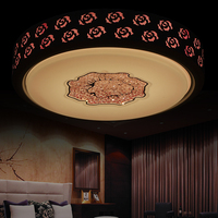 LED吸顶灯简约客厅灯卧室餐厅书房现代灯具个性创意花形圆形灯饰