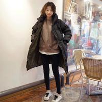 【韩国代购】GRAYCHIC女装保暖长款羽绒棉服棉大衣G1340