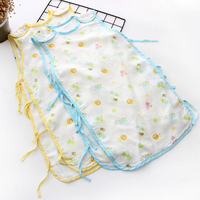 竹纤维纱布~夏季婴幼儿睡袋宝宝背心式睡袋防踢被透气超柔舒适