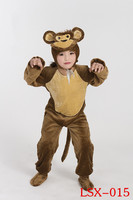 儿童金丝猴演出服小猴子动物服装幼儿猴子卡通造型猴子捞月表演服