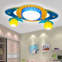 现代简约儿童房LED吸顶灯 创意卡通女孩男孩温馨卧室灯具房间吊灯