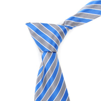 雅戈尔领带专柜正品2017新款 经典正装蓝色条纹领带礼盒装PA70512