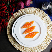 简约陶瓷西餐盘创意家用浅盘子餐具水果牛排菜盘平盘甜点甜品包邮