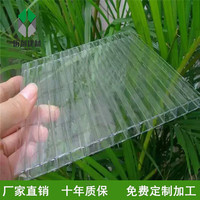 河北冀州  阳光板厂家  阳光板8mm  透明 隔热保温 温室大棚材料