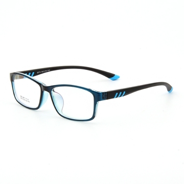 配眼镜潮方框防滑运动款超轻蓝色近视板材眼镜框TR90男款丹阳眼镜