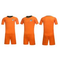16 17科特迪瓦主场橙色足球服套装
