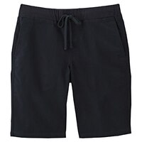 无印 男式运动短裤 高密度棉弹力休闲五分裤 透气系带沙滩裤 MUJI