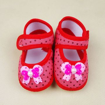春季新款0-1岁婴儿学步鞋男12个月女宝宝休闲透气幼儿童鞋子