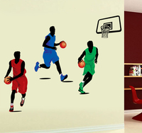 体育男生宿舍卧室NBA篮球科比乔丹寝室墙贴纸贴画客厅房间装饰品