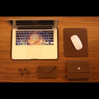 苹果笔记本macbook air电脑包pro13/15内胆包macbook12寸真皮皮套