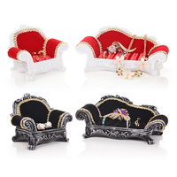 沙发首饰收纳盒戒指座耳钉架耳环饰品架项链架子创意珠宝展示道具