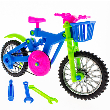 仿真拼拆装自行车玩具 益智男女小孩子宝宝儿童DIY 热销批发