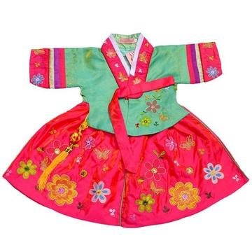 女童韩服六一儿童演出服舞蹈服装朝鲜族古装幼儿宝宝公主裙童装