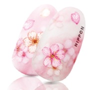 日本原装正品sha-nailpromore超薄服帖新款Blossom半透明樱花贴纸