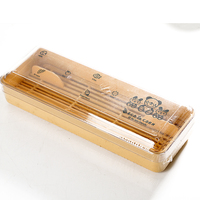 正品韩国进口玉米筷子盒餐具盒筷子笼餐具架带盖子筷子收纳盒