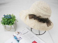 SHIRAI白井季语专柜正品女士帽子太阳帽遮阳帽可调汗带随意折