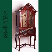 特价酒柜简约现代欧式客厅隔断柜小红酒柜老上海实木家具高端定制